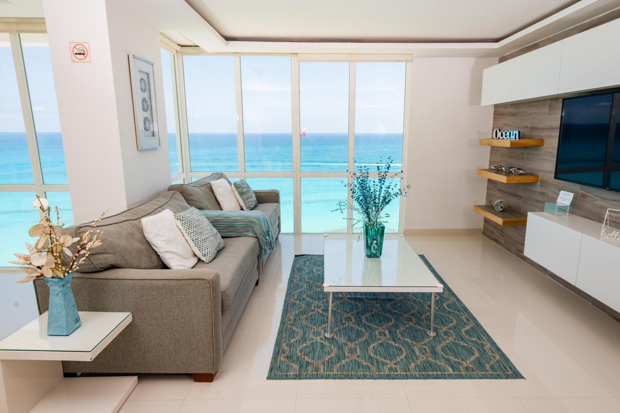 Apartment Ocean View Modern & Luxury Amenities Cancun