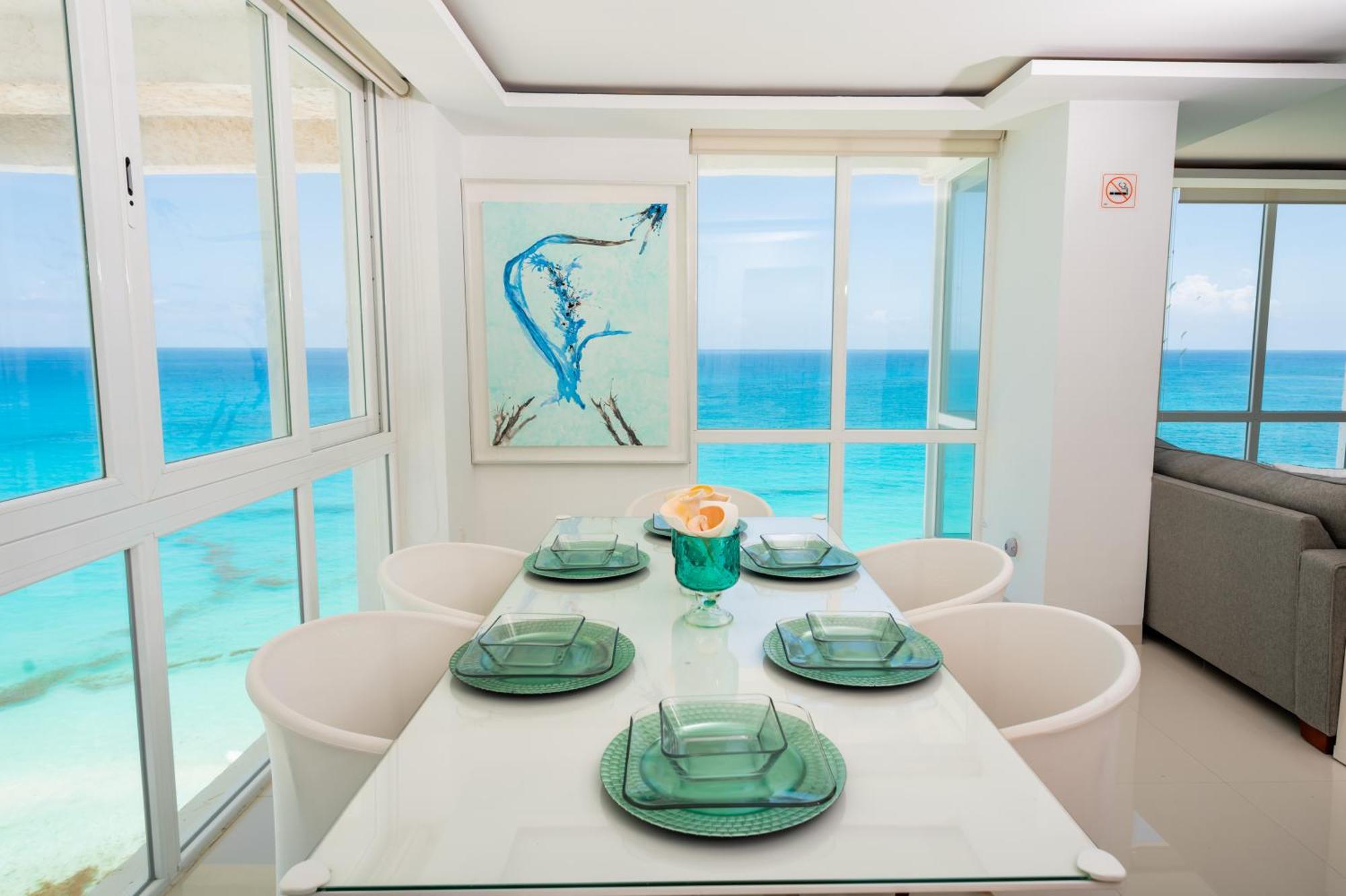 Apartment Ocean View Modern & Luxury Amenities Cancun